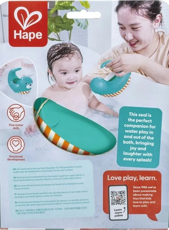 Hape Hračka do vody - Šťastný tuleň, kanvička