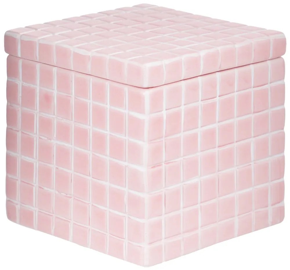 TILES Dóza 550 ml - ružová