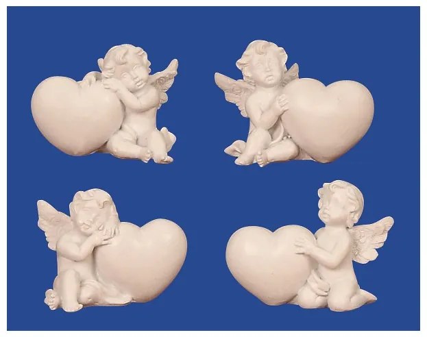 MAKRO - Anjel 5x6cm rôzne druhy