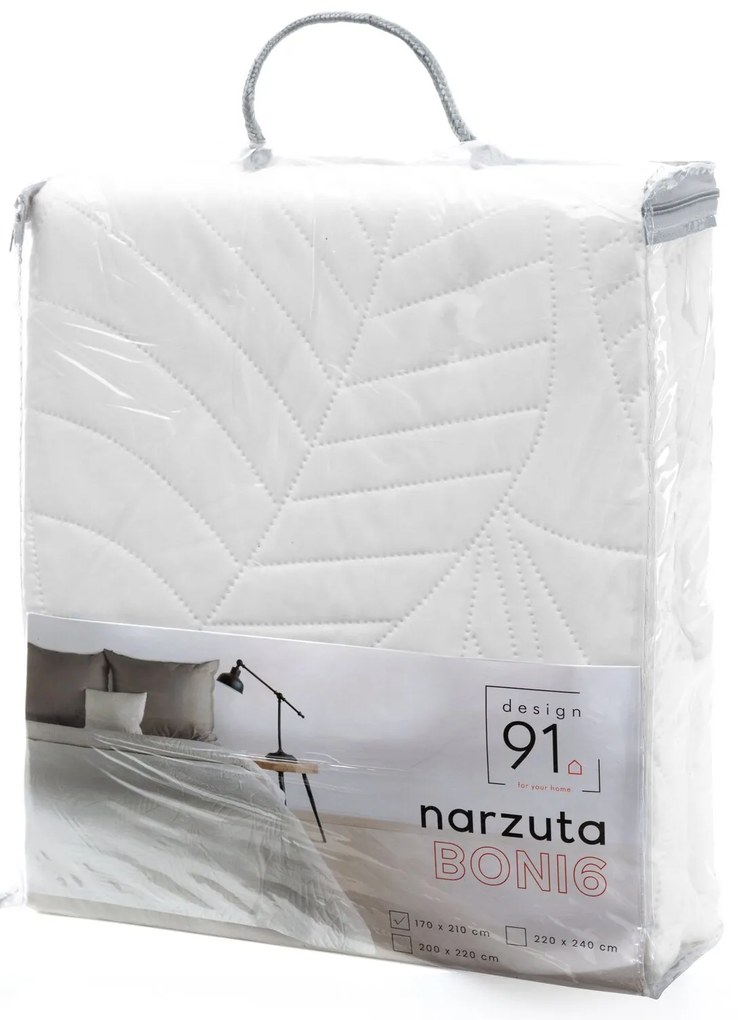 PREHOZ NA POSTEĽ BONI6 170X210 CM BIELY