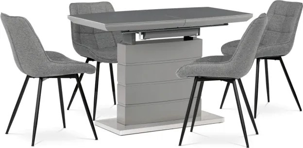 Jedálenská stolička sivá CT-395 SIL2