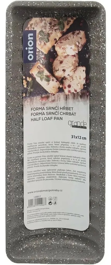 Orion Forma na srnčí chrbát Grande 31 x 12 x 4,5 cm