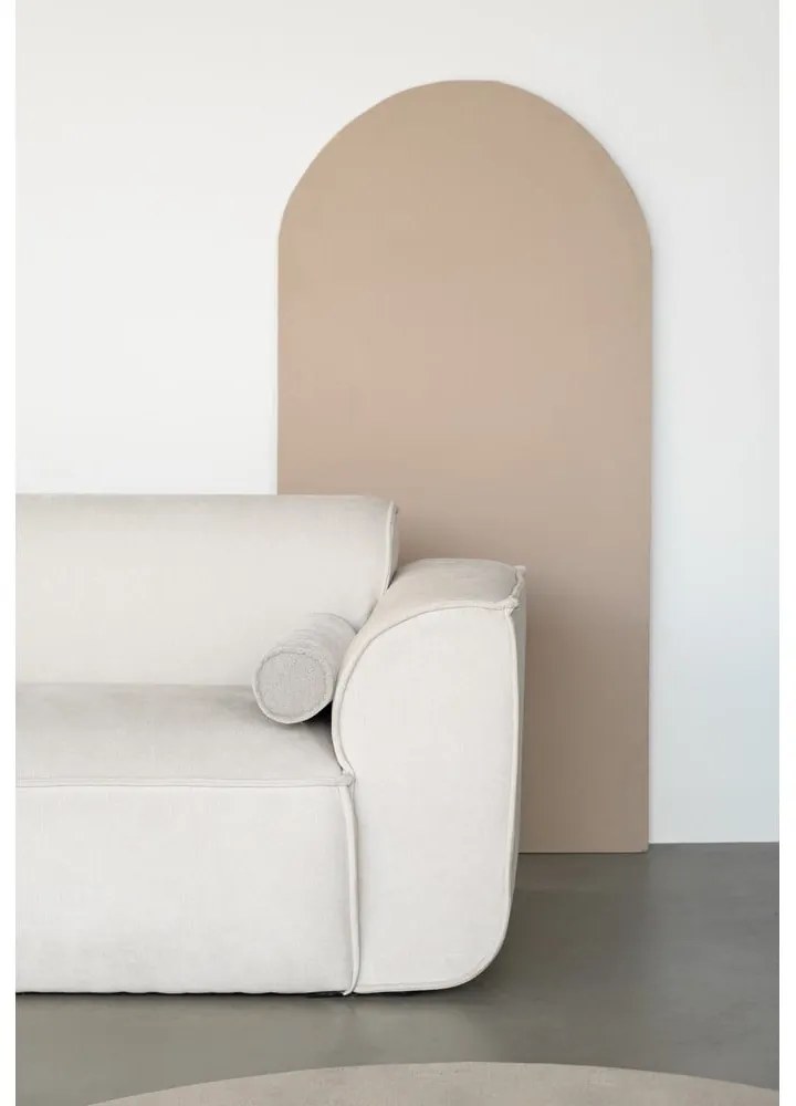 Krémovobiela rohová pohovka (pravý roh/do tvaru "U") Flex Felix – Miuform