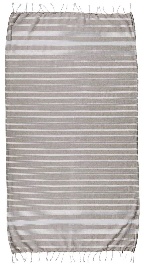 SURFSIDE Osuška 90 x 170 cm - sivohnedá