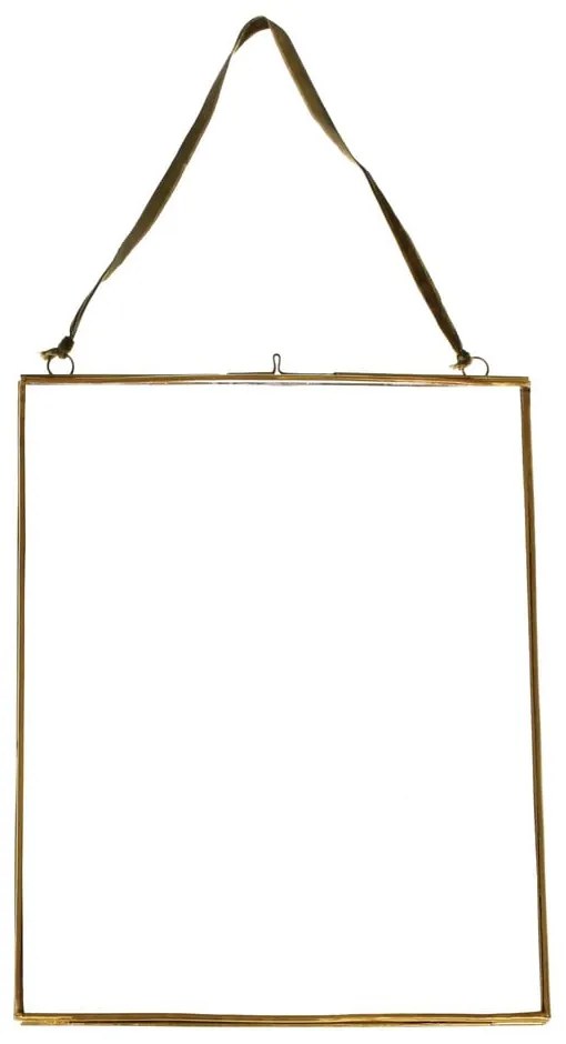 Kovový stojací rámček v zlatej farbe 20x37,5 cm – Rex London