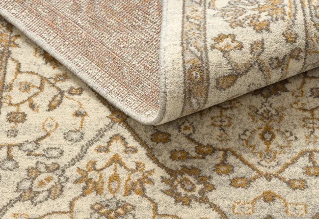 Koberec SOHO 477.27.LA100 OSTA geometrický naturálny béžový