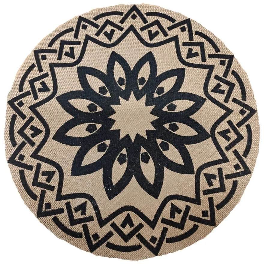 Látkové prestieranie 2 ks ø 38 cm Mandala - JAHU collections