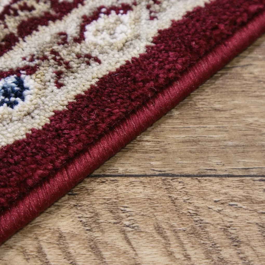 Angel Carpet, Kusový koberec Sultan 21 Red, 80x150, červená, kancelária