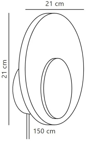 Nordlux - LED Stmievateľné nástenné svietidlo MARSI LED/7W/230V béžová