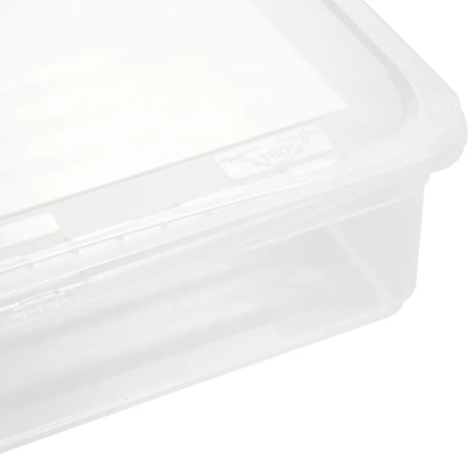 Keeeper Úložný box s vekom (má 2 funkcie) BEA Clearbox 11L, 39 x 29,5 x 14 cm