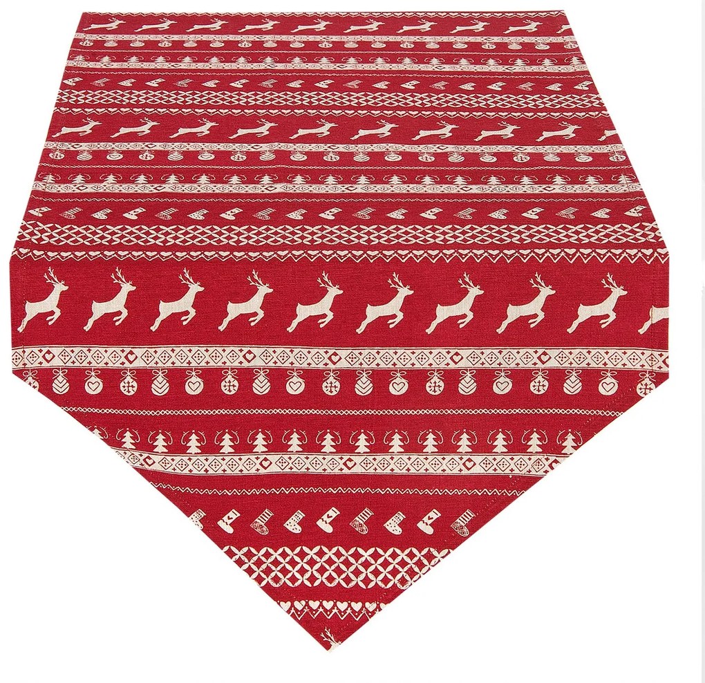 Behúň na stôl Nordic Christmas - 50*160 cm