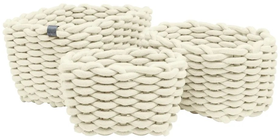 Látkové košíky v súprave 3 ks 30x25x19 cm Tom Tailor – Wenko
