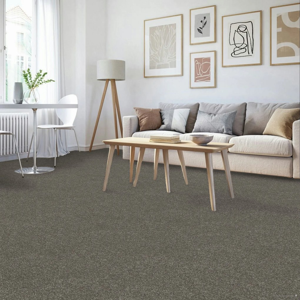 Lano, Metrážny koberec Sense 212, na mieru, šíře 4m,5m, béžová, ab (mriežka), chodba / predsieň