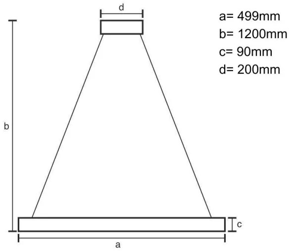 LED Stmievateľný luster na lanku LED/80W/230V 3000-6500K biela + diaľkové ovládanie