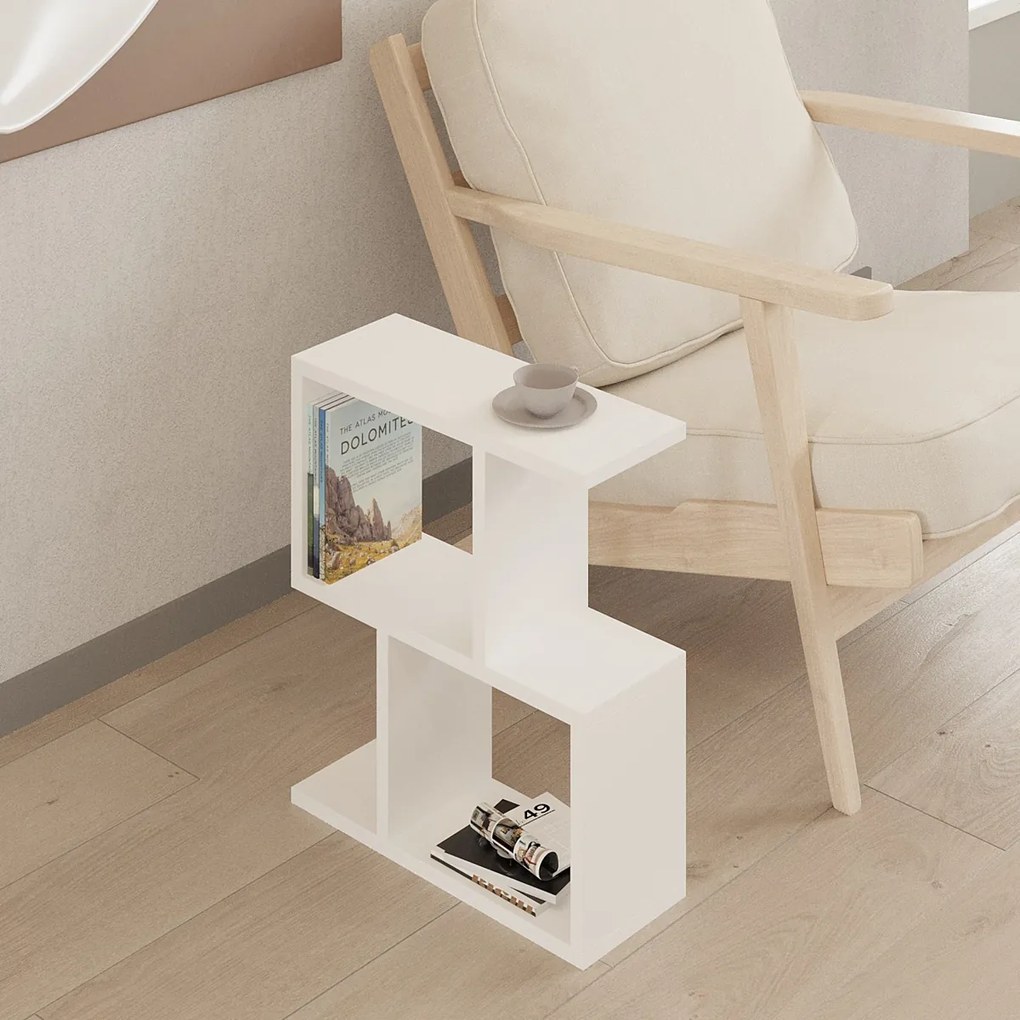 Odkladací stolík Zet White