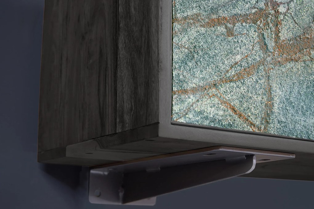 Závesná skrinka Mountain Soul 160cm prírodný kameň