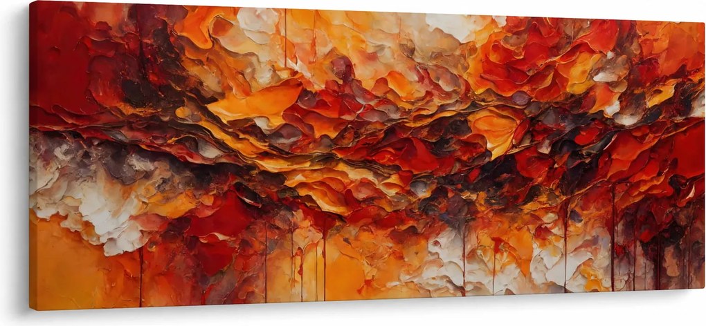 Obraz - Abstrakcia (120x50 cm)