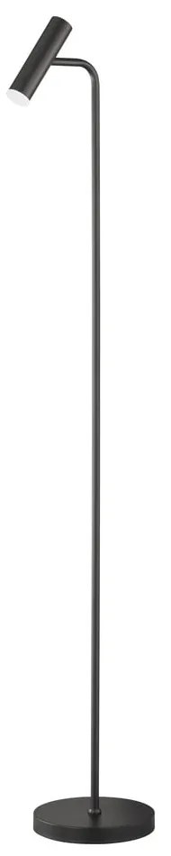 Čierna LED stmievateľná stojacia lampa (výška 154 cm) Stina – Fischer & Honsel