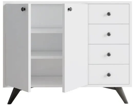 Komoda WAGA 82x100 cm biela