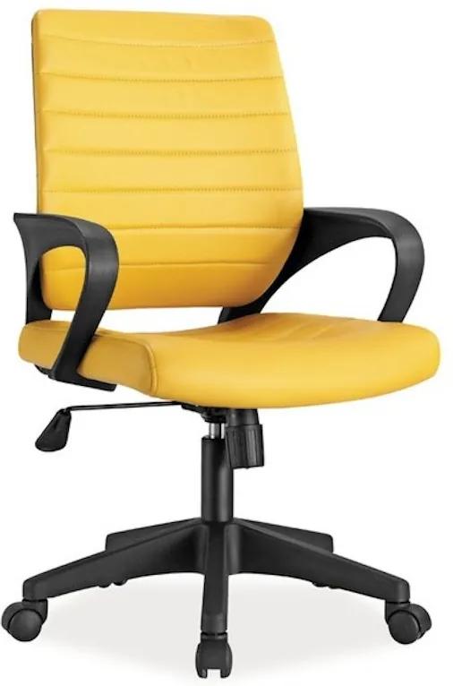 Expedo Kancelárska stolička KEEP, 56x90x57, žltá