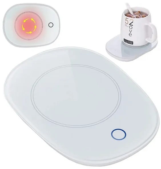 Elektrický LED ohrievač hrnčekov 16W - White