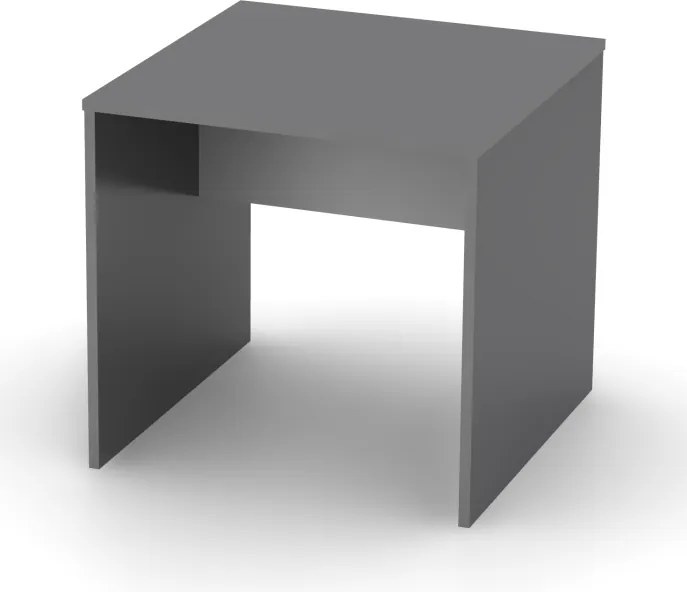Psací stůl, grafit / bílá, RIOMA TYP 17 0000210496 Tempo Kondela