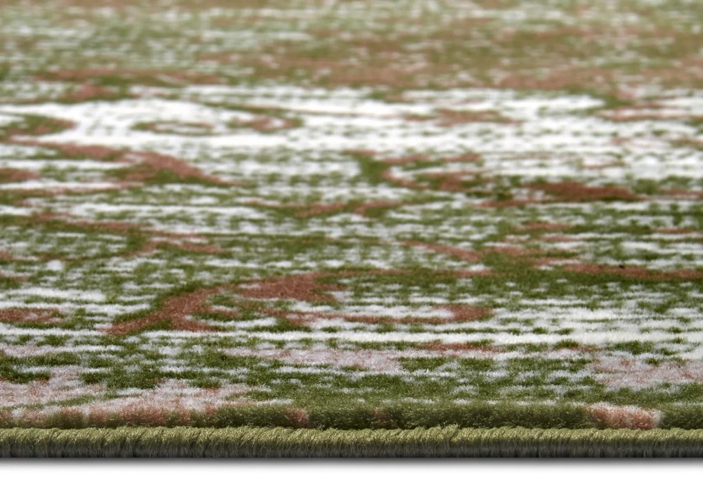Hanse Home, Kusový koberec Gloria 105521 Green Creme, 235x320, zelená, chodba / predsieň