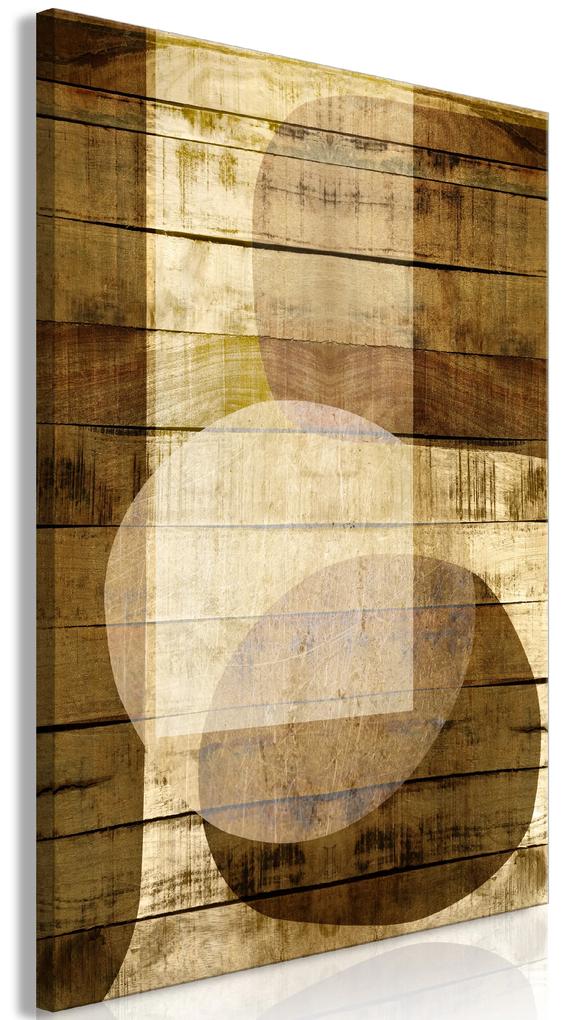 Artgeist Obraz - Golden Chocolate (1 Part) Vertical Veľkosť: 20x30, Verzia: Premium Print