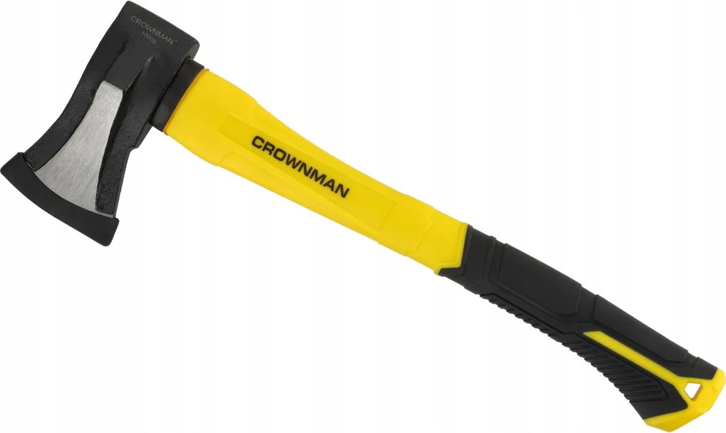 CROWNMAN Sekera na štiepanie dreva 1000g 45cm pevná hlava z uhlíkovej ocele