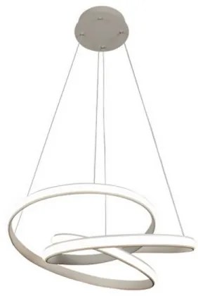 LED Stmievateľný luster na lane LED/85W/230V 3000-6500K pr. 49 cm + diaľkové ovládanie