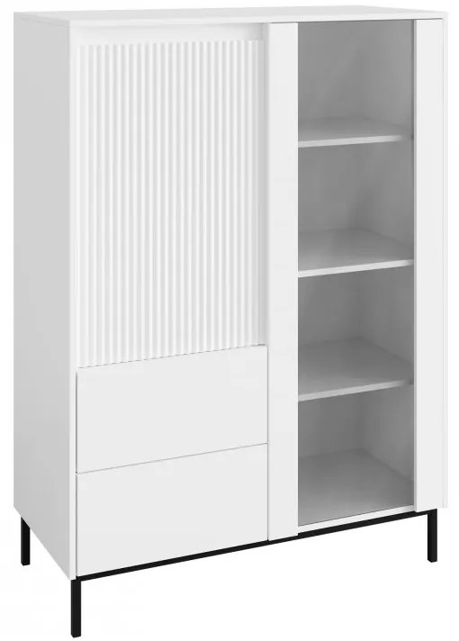 Vitrína Samker 2D2S, Farby: biela