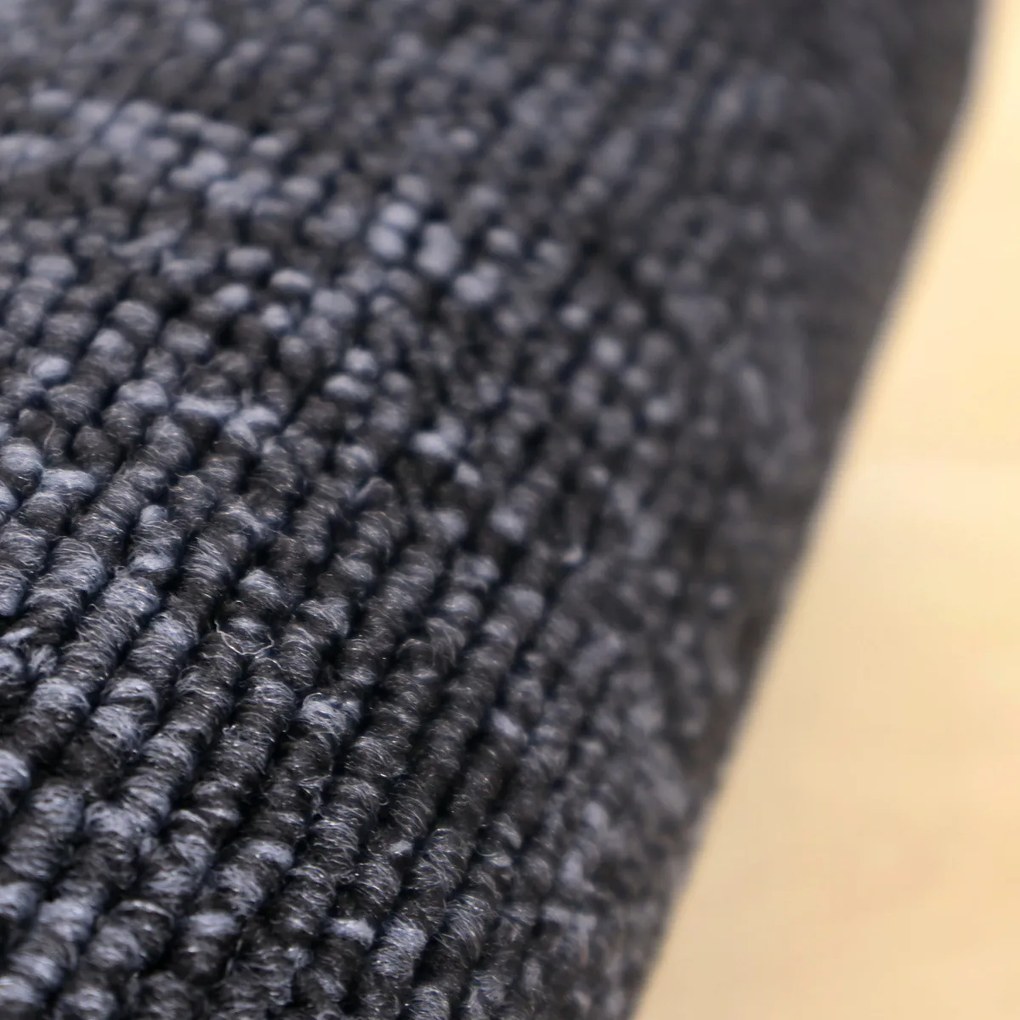 Betap, Metrážny koberec Debut 79, na mieru, šíře 4m, čierna, filc, detská izba