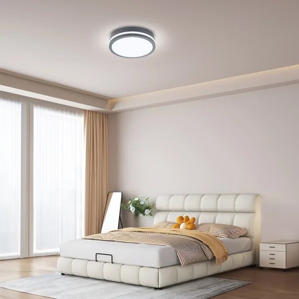 Brilagi - LED vonkajšie svietidlo so senzorom BENE LED/24W/230V priemer 26 cm IP54