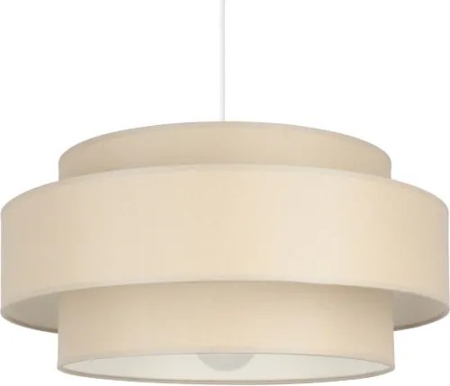 BRILAGI - Závesné svietidlo na lanku RESNA 1xE27/60W/230V priemer 40 cm béžové