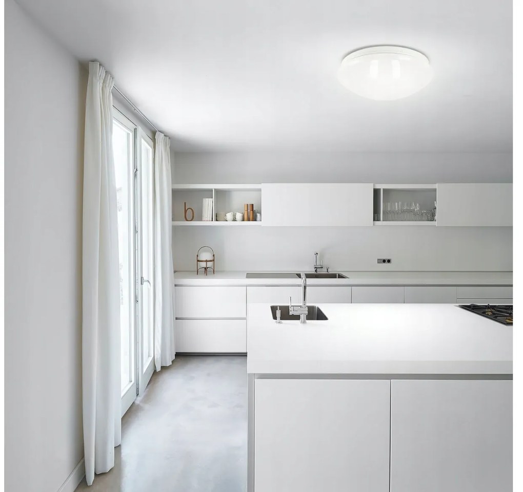 BERGE Prisadený LED stropný panel 1x E27 pre okrúhlu žiarovku
