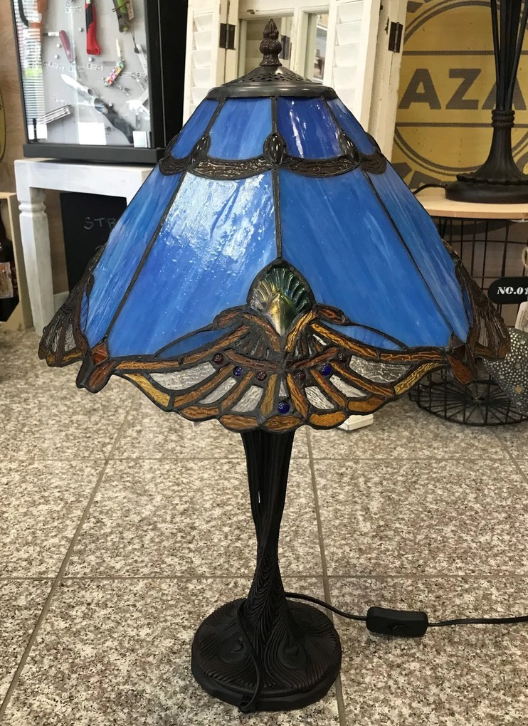 Vitrážová lampa do spálne SKY 60*Ø40