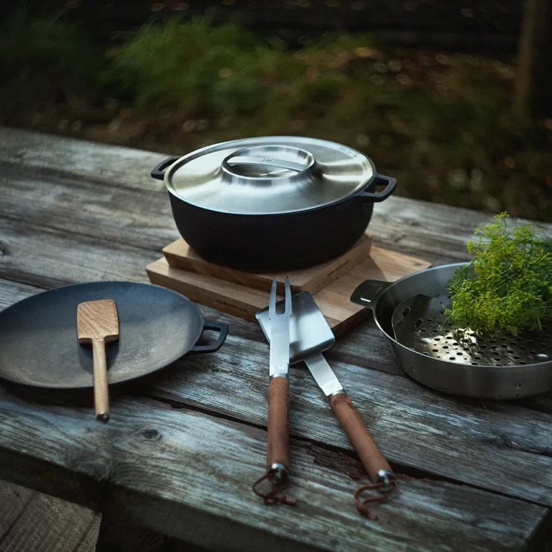 Grilovacia liatinová tácka Norden Chef 30cm