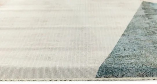 Koberec CRYSTAL PRINT ružový / modrý