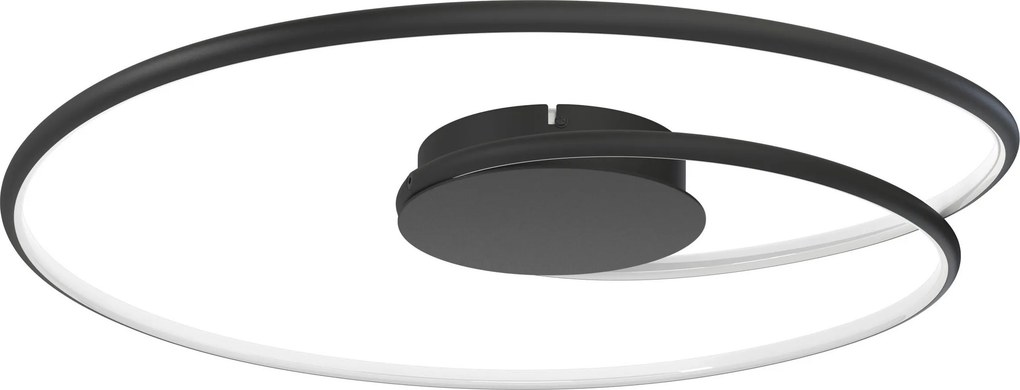 XXXLutz STROPNÉ LED SVIETIDLO, 67/10 cm Novel - Interiérové svietidlá - 004804000402
