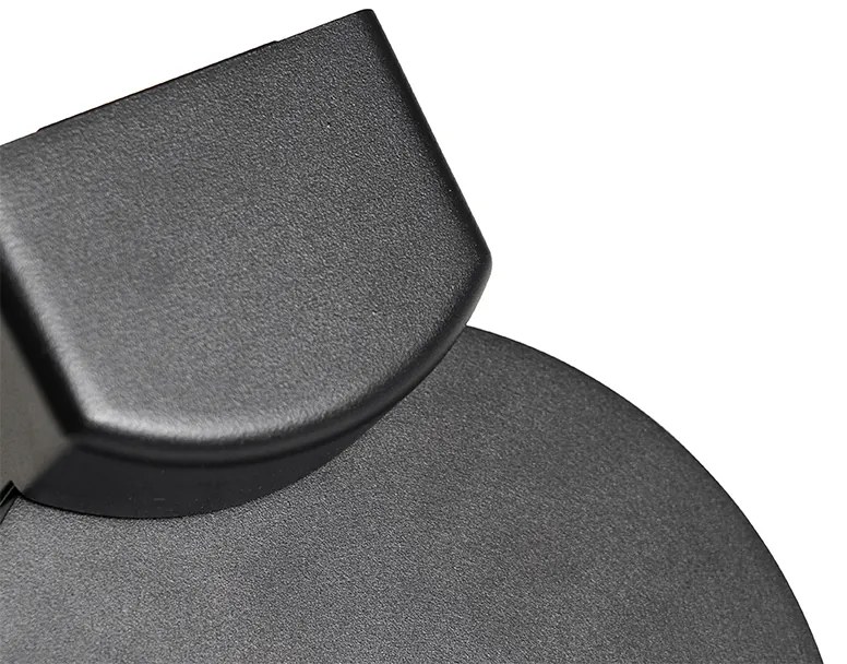 Vonkajšia nástenná lampa čierna vrátane LED IP54 senzor pohybu - Esmee