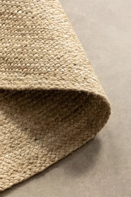 Koberec Hanse Home Jute Braided Rangpur naturálny / ivory