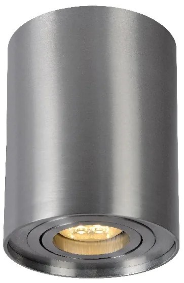 Lucide 22952/01/12 TUBE - Stropné bodové osvetlenie - priemer 9,6 cm - 1xGU10 - Brúsený Chróm
