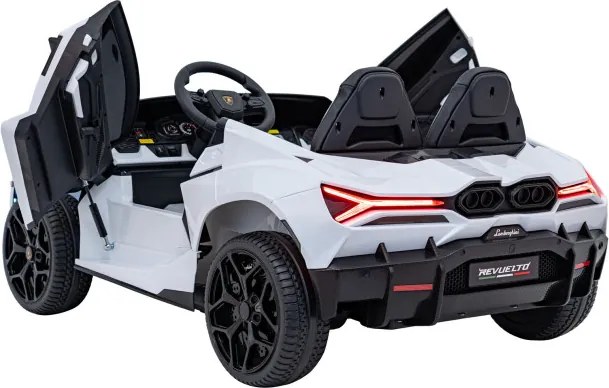 Elektrické autíčko Lamborghini Revuelto XL biele