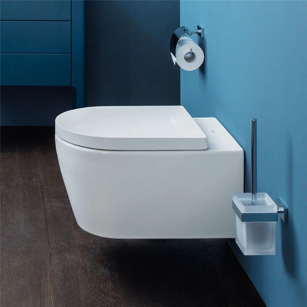 DURAVIT ME by Starck závesné WC s hlbokým splachovaním, 370 x 570 mm, biela, s povrchom WonderGliss, 25280900001