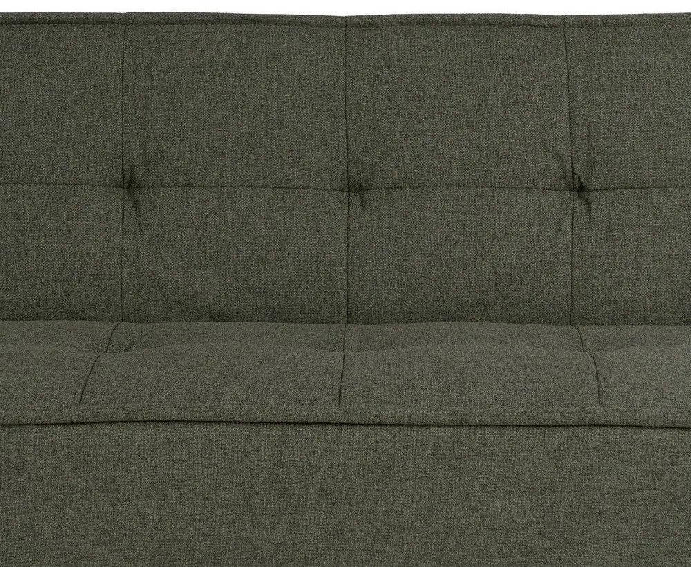 Zelená ženilková rozkladacia pohovka 181 cm – Ixia