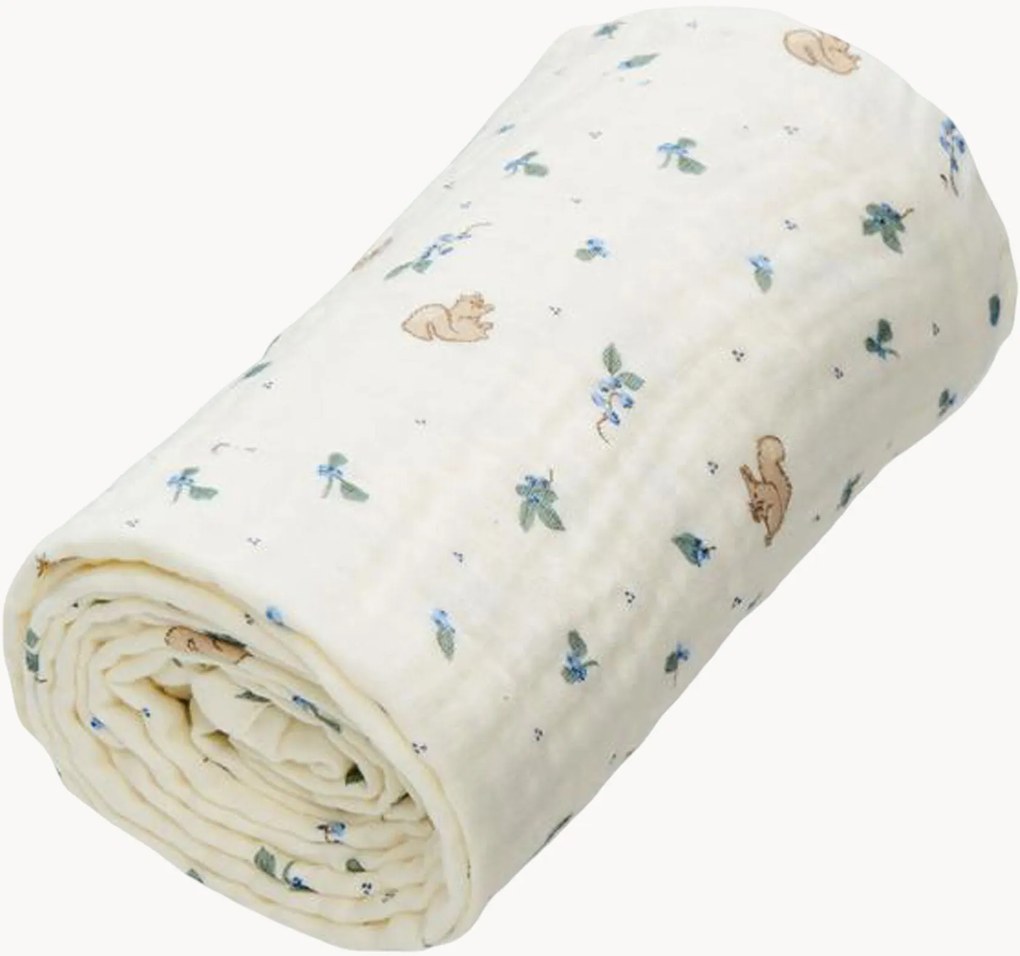 Detská deka z organickej bavlny Blueberries