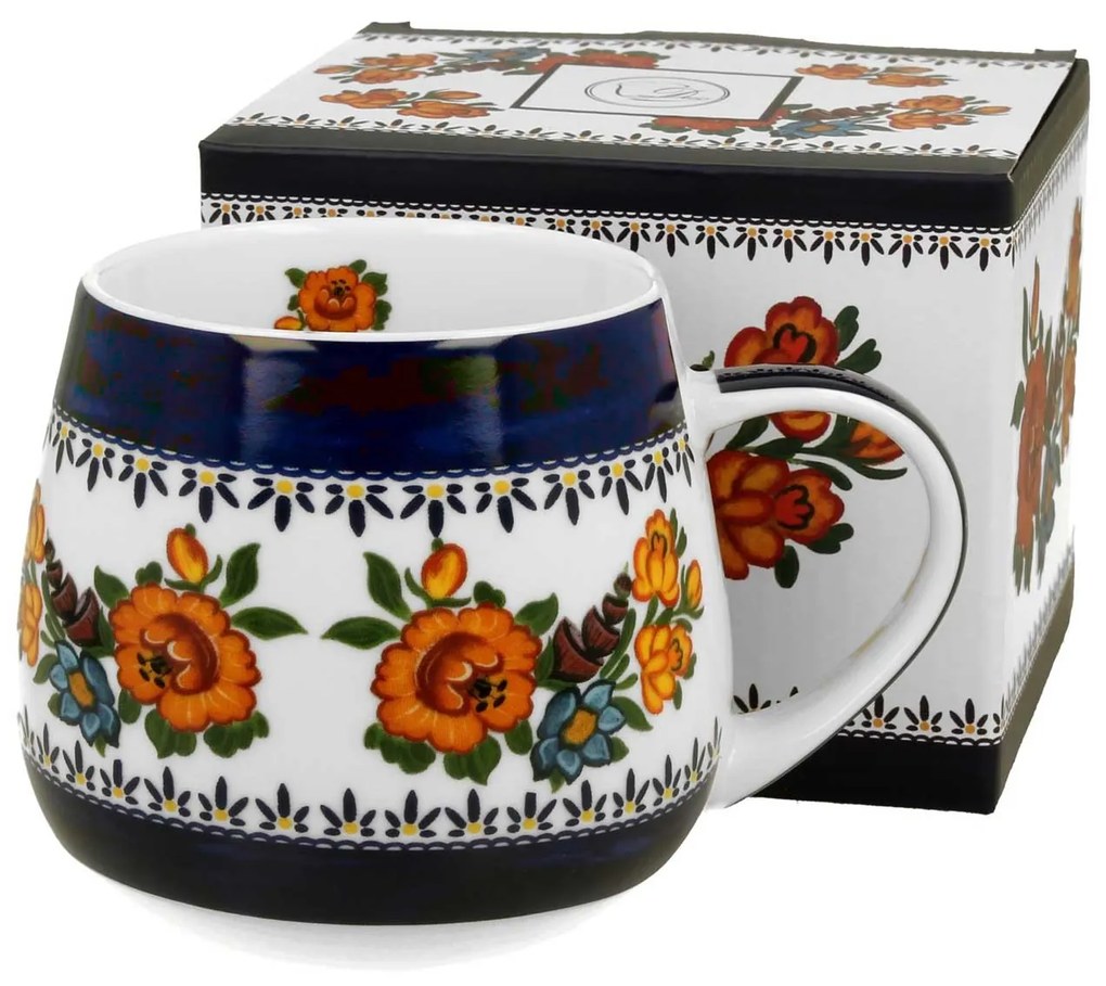 Porcelánový hrnček Etno 430 ml