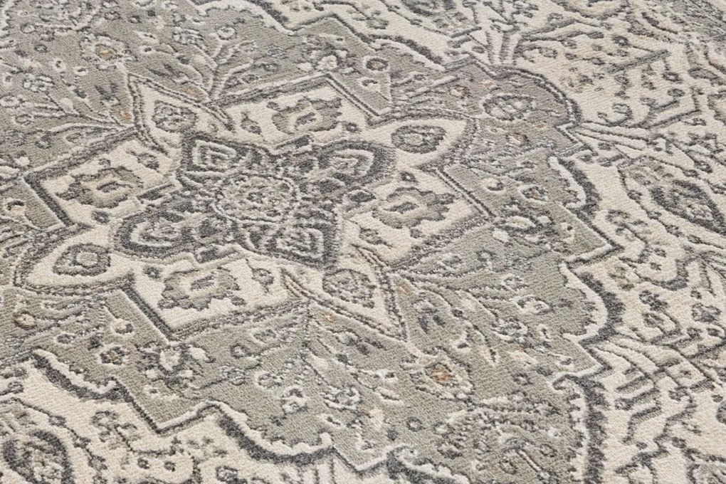 Kusový koberec Terrain 105605 Orken Cream Grey, 240x340, béžová, obývacia izba, Hanse Home