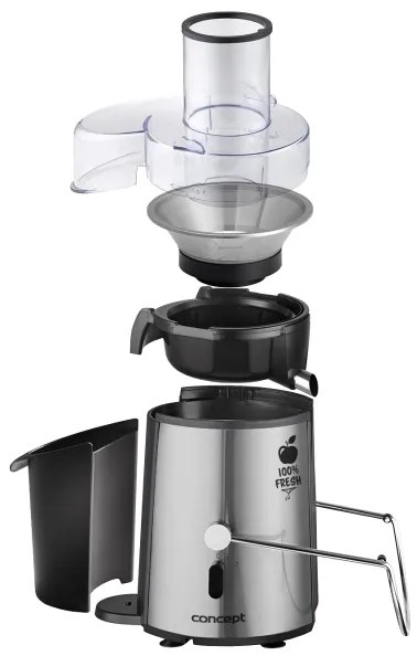 Concept LO7026 - Odstredivý odšťavňovač 1000W/230V čierna/nerez