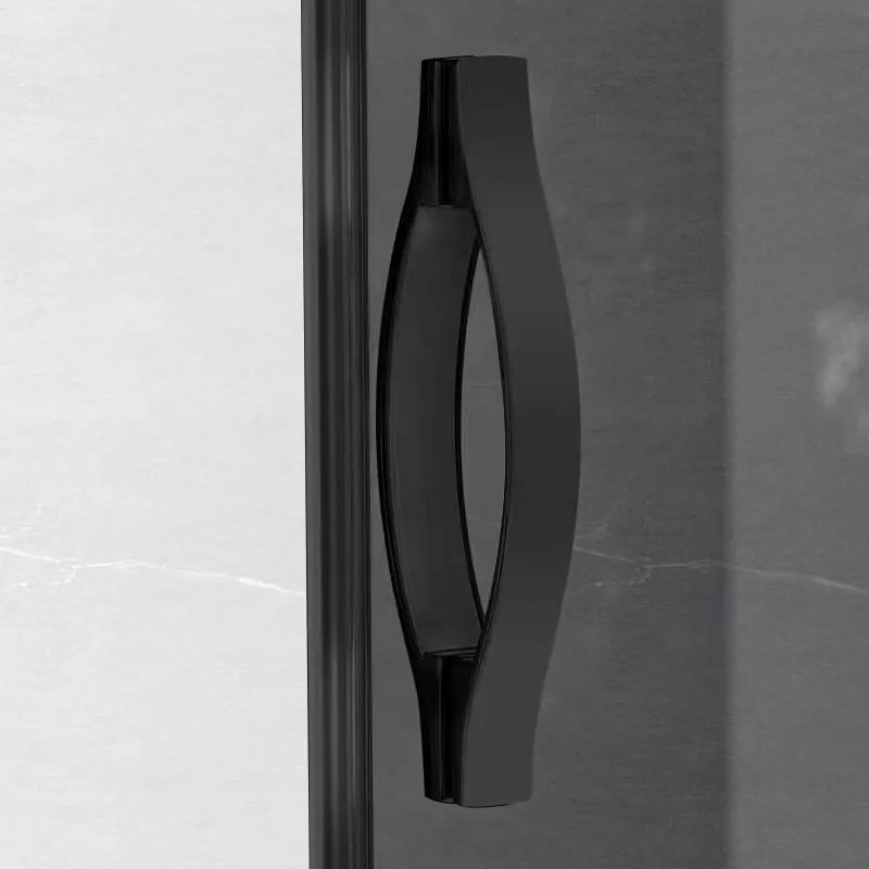 Gelco Gelco, SIGMA SIMPLY BLACK obdĺžniková sprchová zástena 1000x900 mm, L/P varianta, rohový vstup, GS2110BGS2190B